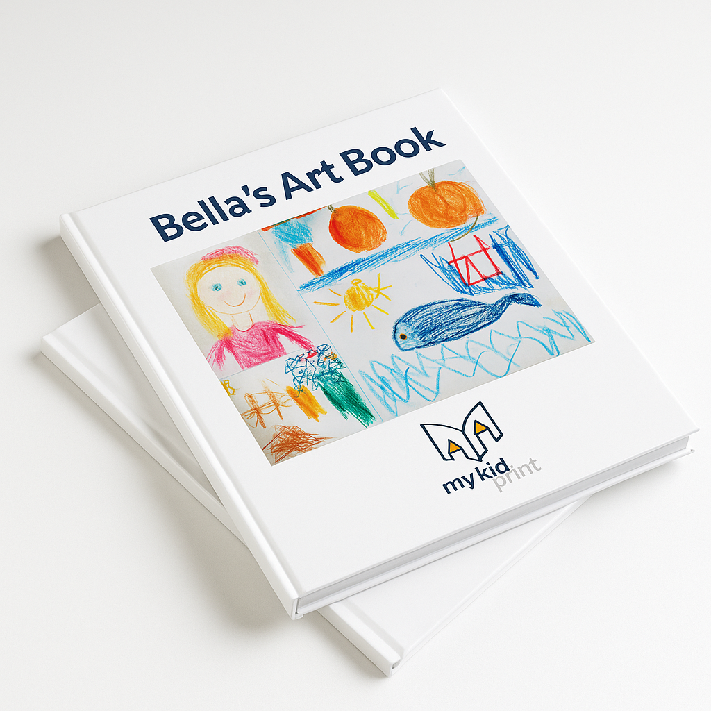 Livre-souvenir des créations d’enfant