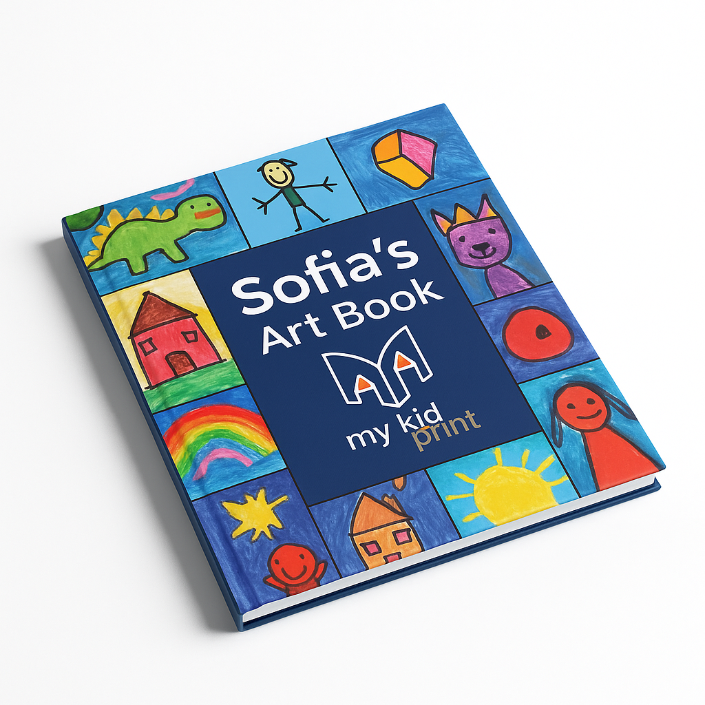 Livre-souvenir des créations d’enfant